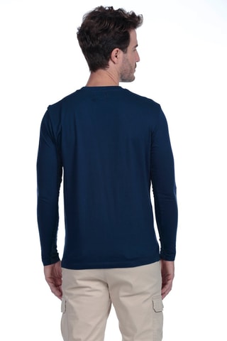 2 t-shirts - Azul-marinho e cinzento-claro