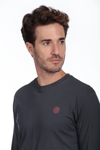 T-shirt - Cinzento-escuro