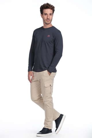 T-shirt - Cinzento-escuro