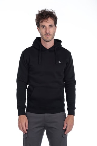 Sweat com capuz - Preto