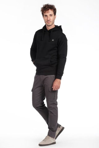 Sweat com capuz - Preto