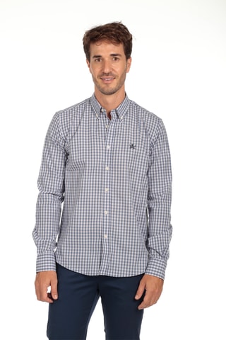 3 camisas regular - Cinzento e verde