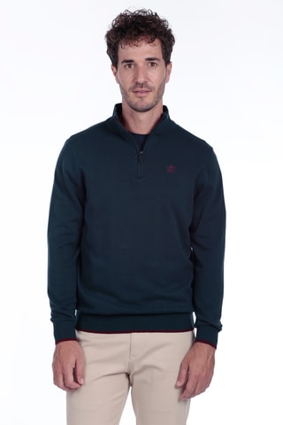 3 camisolas regular - Cinzento e azul