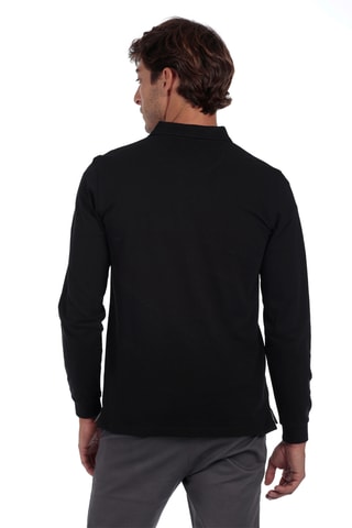 3 polos regular - Preto e verde