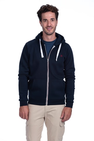 3 sweats regular - Azul-claro e bege