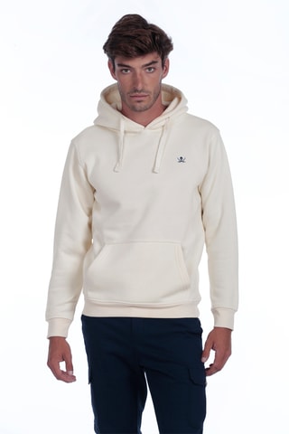 3 sweats regular - Azul-claro e bege