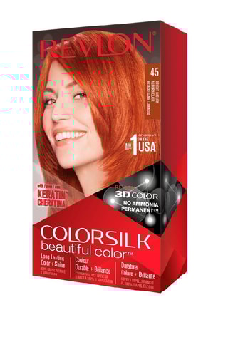 Tinta permanente Colorsilk - Auburn claro - 130 ml