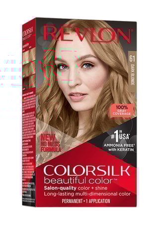 Tinta permanente Colorsilk Beautiful Color - N°61 Blond Foncé - 130 ml