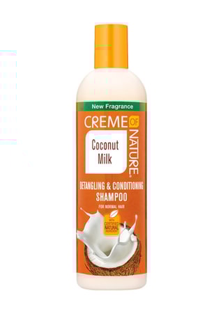 Champô ultra nutritivo Creme of Nature® com leite de coco - 350 ml