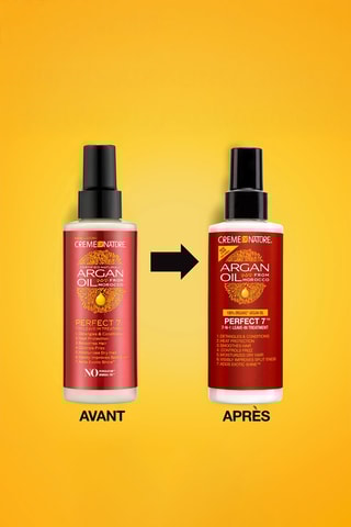 Spray de cuidado Perfect 7 Creme of Nature® com Óleo de Argão - Cabelo encaracolado - 150 ml