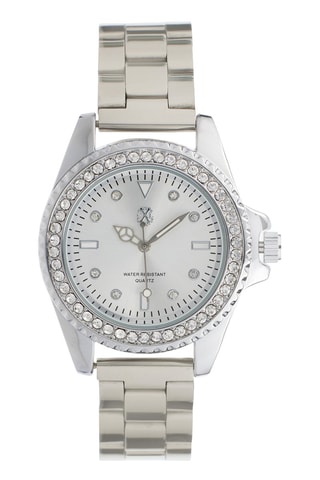 Legering Quartz Horloge Zilverkleurig