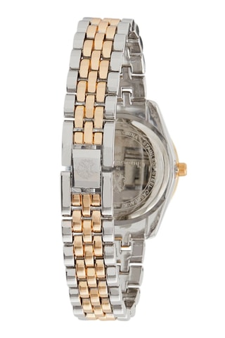 Legering Quartz Horloge Zilverkleurig en Goudkleurig