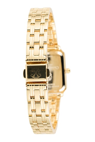 Metalen Quartz Horloge - Goudkleurig en Zwart