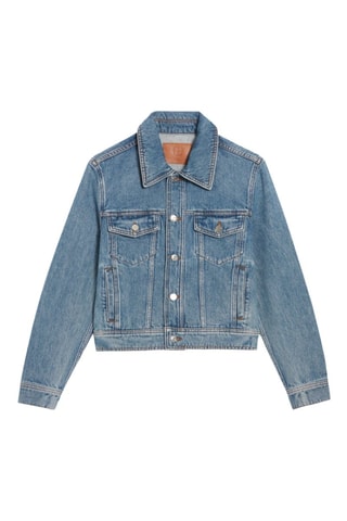 Casaco de ganga - Azul