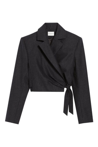 Casaco de lã - Antracite