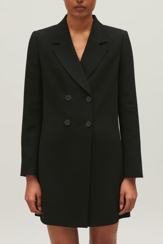 Vestido direito - Preto