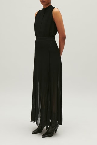 Saia traçada - Preto