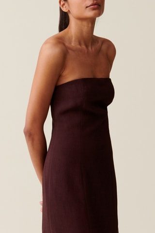 Vestido-caicai - Castanho