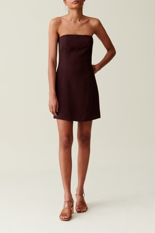 Vestido-caicai - Castanho