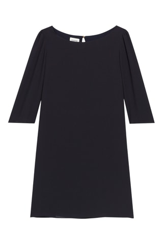 Vestido direito - Preto