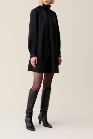 Vestido direito - Preto