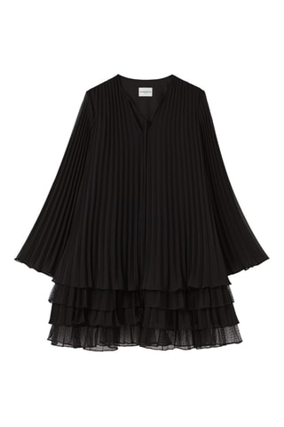 Vestido trapézio - Preto