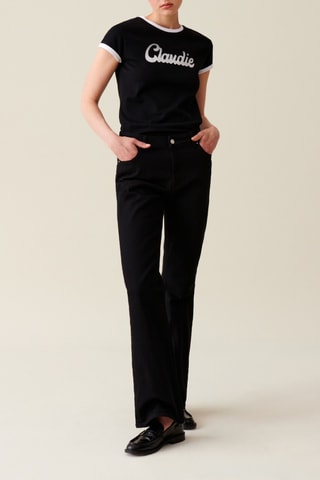 T-shirt - Preto e branco