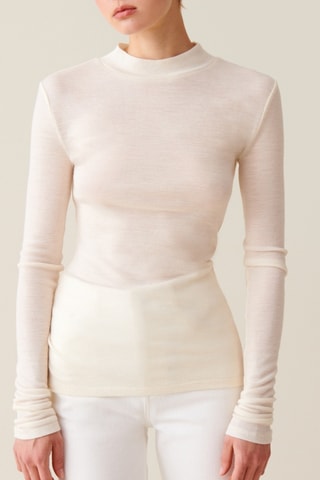 Camisola de lã - Cru