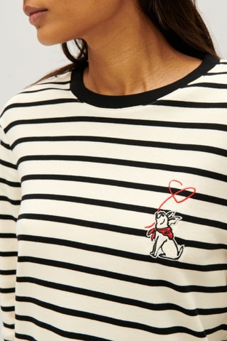 Camisola - Branco e preto