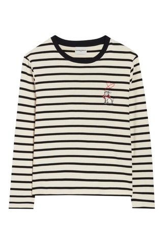 Camisola - Branco e preto