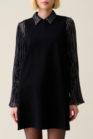 Vestido direito - Preto