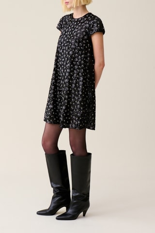 Vestido direito - Preto