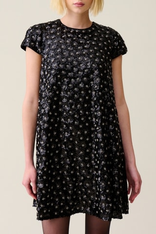 Vestido direito - Preto