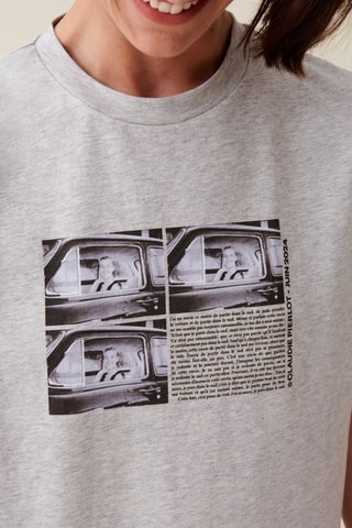 T-shirt - Cinzento mesclado