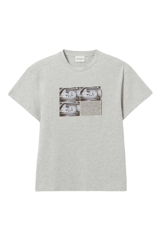 T-shirt - Cinzento mesclado