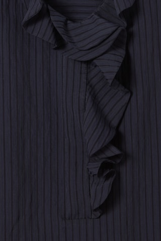 Vestido direito - Azul-marinho