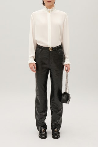 Camisa em seda - Branco