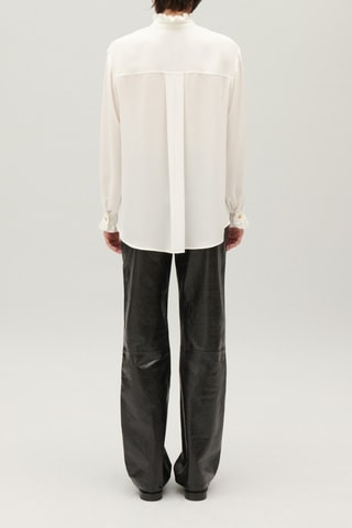 Camisa em seda - Branco