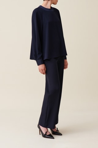 Blusa - Azul-marinho