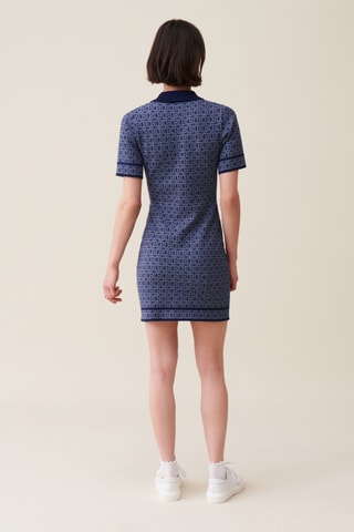 Vestido-polo - Azul-marinho