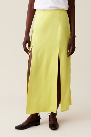 Saia direita - Amarelo