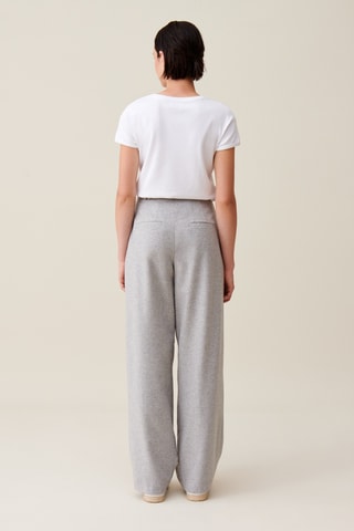 Calças - Cinzento-claro mesclado
