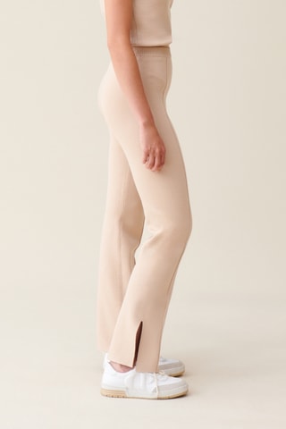 Calças - Bege-claro 