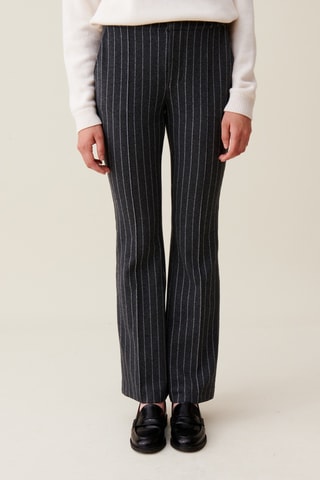 Calças - Preto e branco