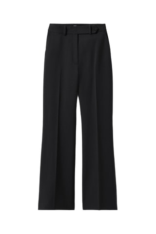 Calças de lã - Preto