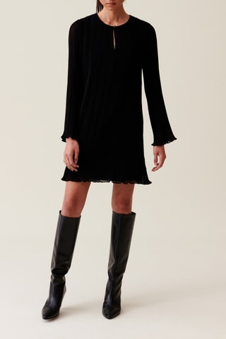 Vestido direito - Preto