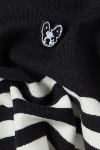 Camisola sem mangas - Preto e branco