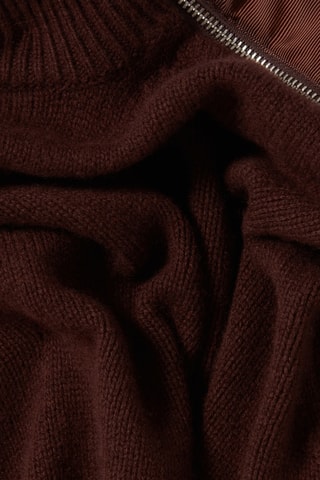 Camisola de lã - Castanho