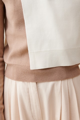 Camisola de lã - Bege