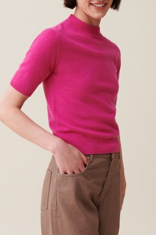 Camisola de lã - Rosa